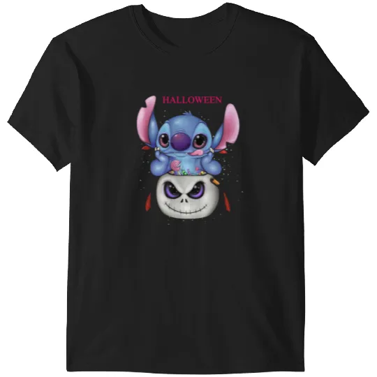 Stitch Halloween Skeleton  1, Stitch Eras Tour , Stitch Shirt, Disney Land Lilo and Stitch T-Shirts