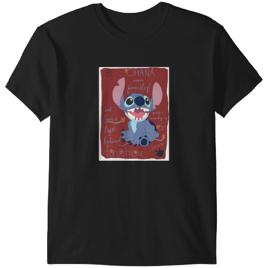Stitch - Ohana means family Sticker, Stitch Eras Tour , Stitch Shirt, Disney Land Lilo and Stitch T-Shirts