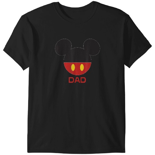 Disney Mickey Mouse Icon Shorts Dad Birthday Father’s Day T-Shirts