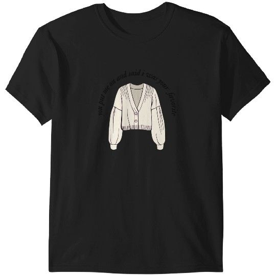 Discover Taylor Cardigan Lyrics (1) T-Shirts
