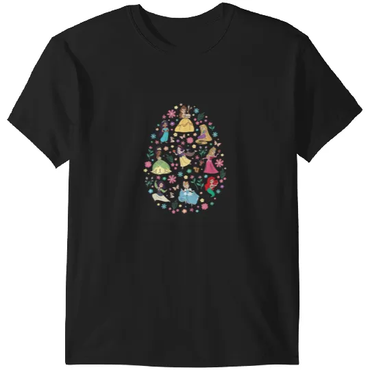 Disney Princess Spring Flower Filled Easter Egg T-Shirts