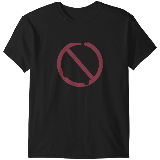 Discover Taylor No Scooters - Redblack T-Shirts