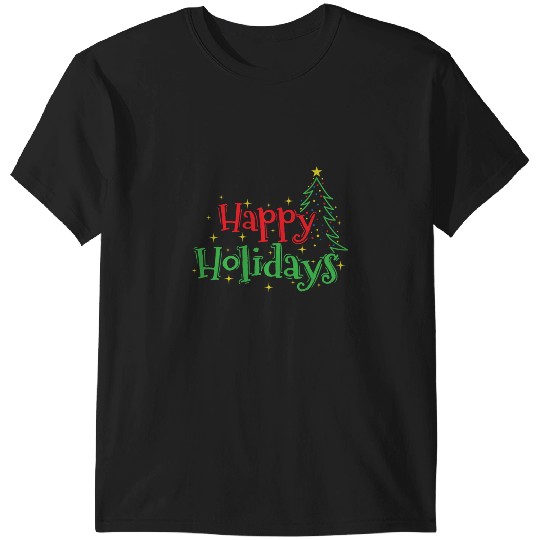 Happy Holidays Christmas Family Time  : Mickey Disney Christmas, Disney Christmas T-Shirts