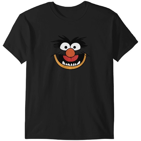 Womens Disney The Muppets Animal Big Face Costume V-Neck T-Shirts