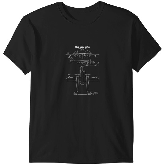 Disney Talespin The Sea Duck Blueprint T-Shirts