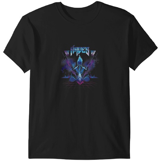 Disney Villains Hades Rock Portrait T-Shirts