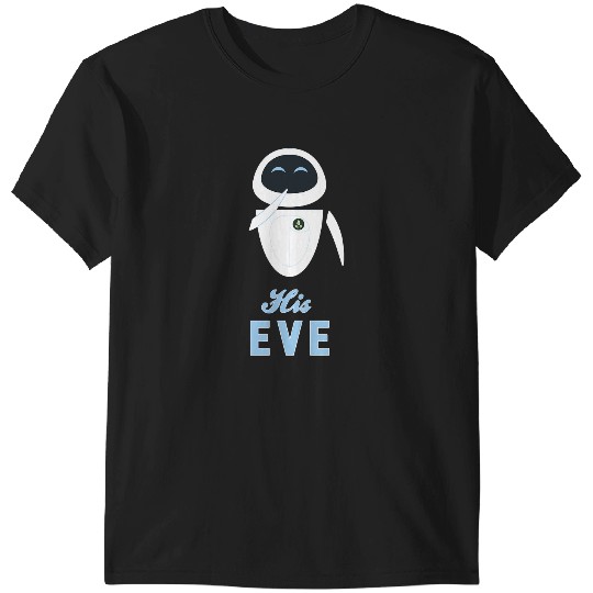 Disney Wall-E His Eve Couples T-Shirts