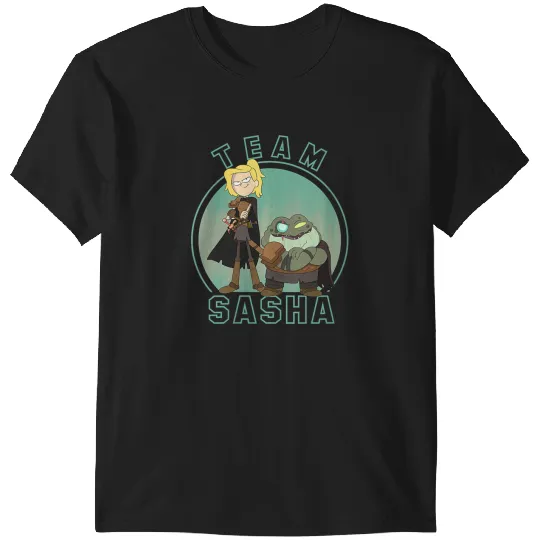 Disneyss Channel Amphibia Team Sasha T-Shirts