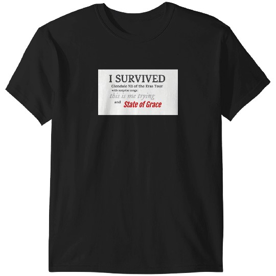 Discover Eras Tour This Is Me Trying And State Of Grace Sticker T-Shirts