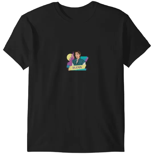 Disneyss Tangled Retro Couples Matching Flynn Rider T-Shirts