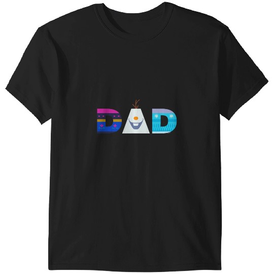 Discover Disney Frozen Elsa Anna Olaf Dad Father’s Day Birthday T-Shirts