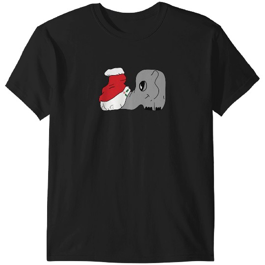 Discover Elephant Christmas Hat 1 Sticker, Disney Elephant Dumbo Christmas , Dumbo Christmas T-Shirts