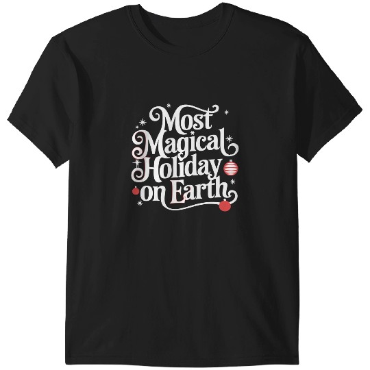 Discover Most Magical Holiday on Earth  : Mickey Disney Christmas, Disney Christmas T-Shirts