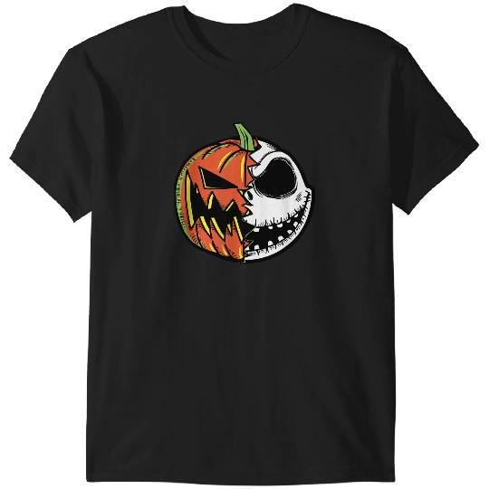 Discover Disney The Nightmare Before Christmas Pumpkin Face T-Shirts