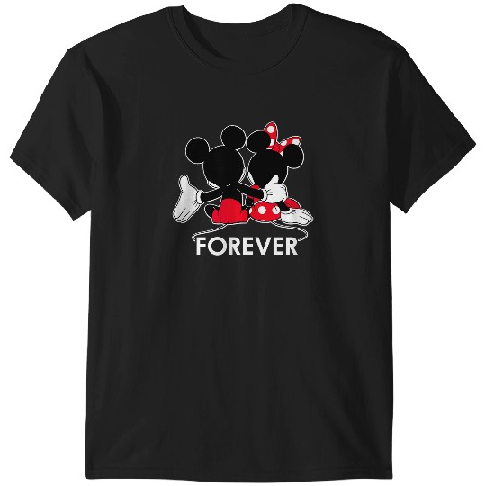 Discover Disney Mickey and Minnie Mouse Silhouettes Forever T-Shirts