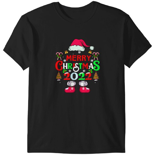 Discover family christmas crew 2022 reindeer squad santa matching   2: Mickey Disney Christmas, Disney Christmas T-Shirts