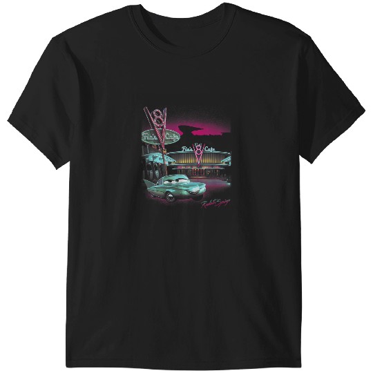 Discover Disney Pixar Cars Radiator Springs Flos Cafe T-Shirts