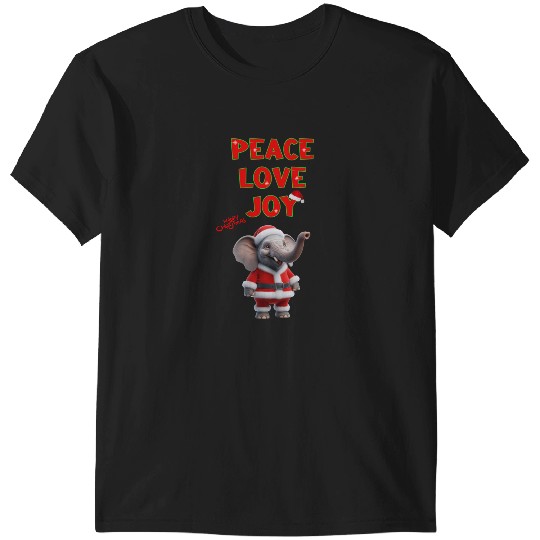 Discover Peace Love Joy  Elephant 2 Sticker, Disney Elephant Dumbo Christmas , Dumbo Christmas T-Shirts
