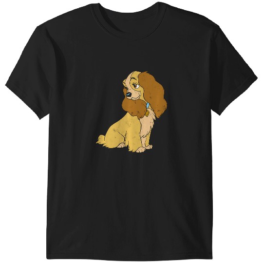 Discover Disney Lady And The Tramp Lady Simple Portrait T-Shirts