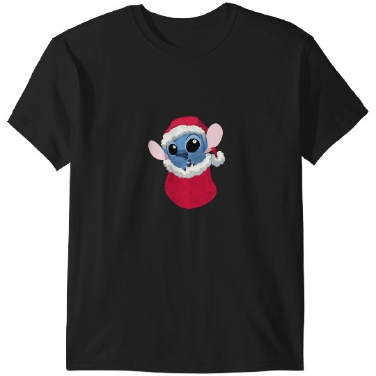 Santa stitch Shower Curtain, Stitch Eras Tour , Stitch Shirt, Disney Land Lilo and Stitch T-Shirts