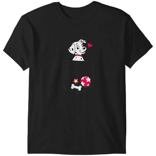 Discover Dalmatian Disney 101 Dalmatians Dalmatian Pocket Dalmatians Dog T-Shirts