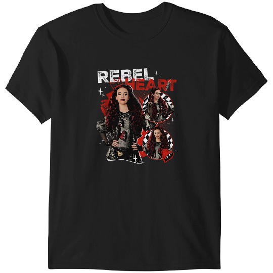 Disneyss Descendants The Rise Of Red Rebel At Heart Big Logo T-Shirts