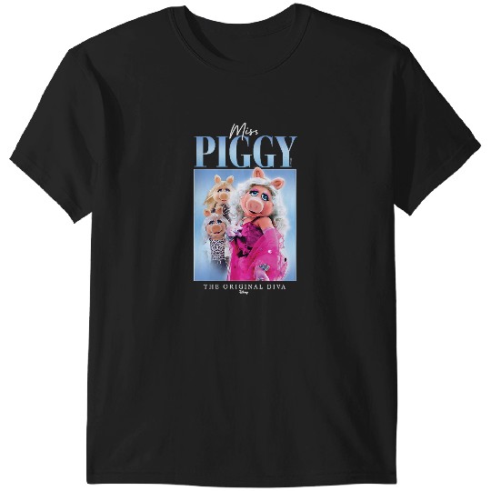 Womens Disney - The Muppets Miss Piggy Original Diva V-Neck T-Shirts