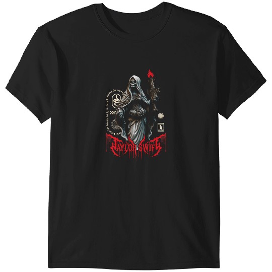 Discover Vigalente Shit Taylor Metal T-Shirts