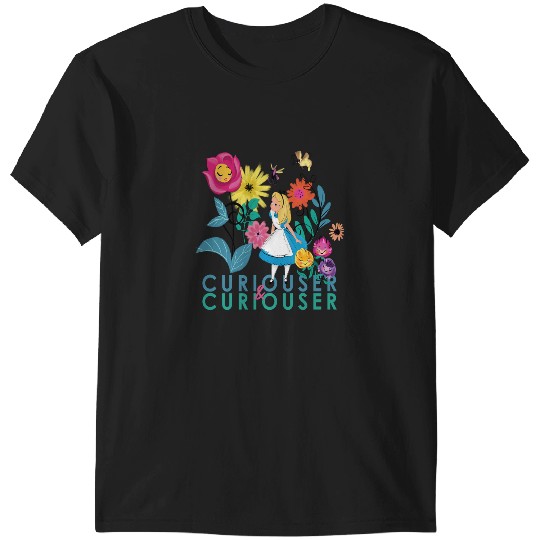 Discover Disney Alice in Wonderland Curiouser Curiouser Sweatshirt T-Shirts