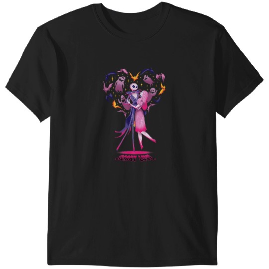 Disneyss The Nightmare Before Christmas Jack Sally Scary Love T-Shirts