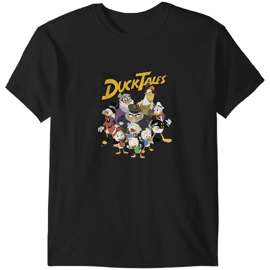 Discover Disney Ducktales Group Shot Logo T-Shirts