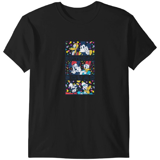 Discover Disney Mickey Mouse And Friends Confetti Crew Birthday Squad T-Shirts