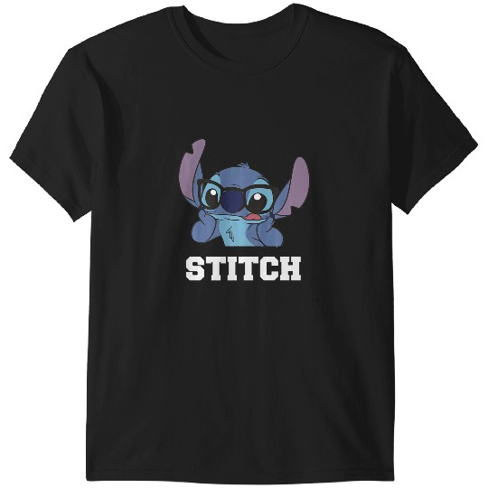 Discover disney lilo stitch nerdy stitch portrait premium T-Shirts