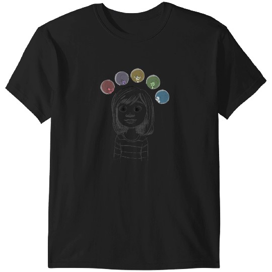 Discover Disney Inside Out Riley Many Emotions Bubbles T-Shirts