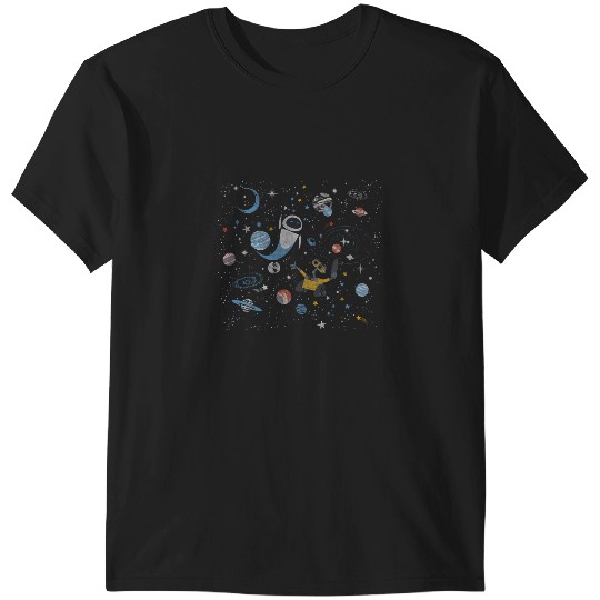 Discover Disney Pixar Wall-E Eve In Space T-Shirts