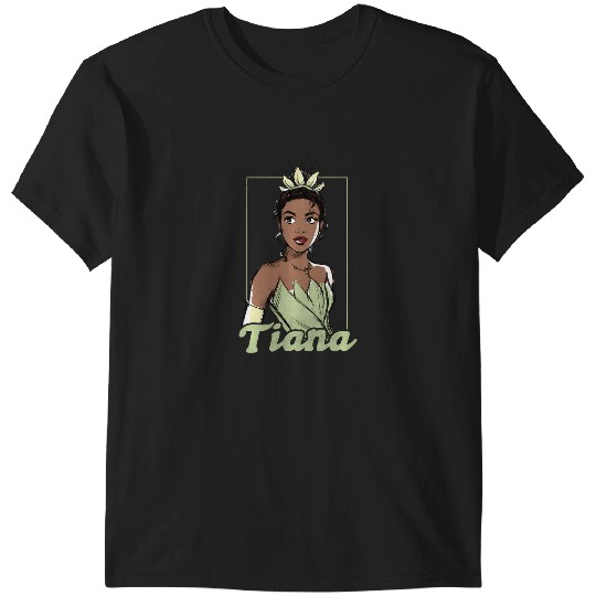 Disney The Princess And The Frog Tiana Sketch Portrait T-Shirts