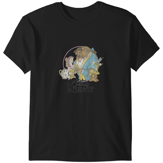 Discover Disney Beauty And The Beast Classic Group Shot T-Shirts