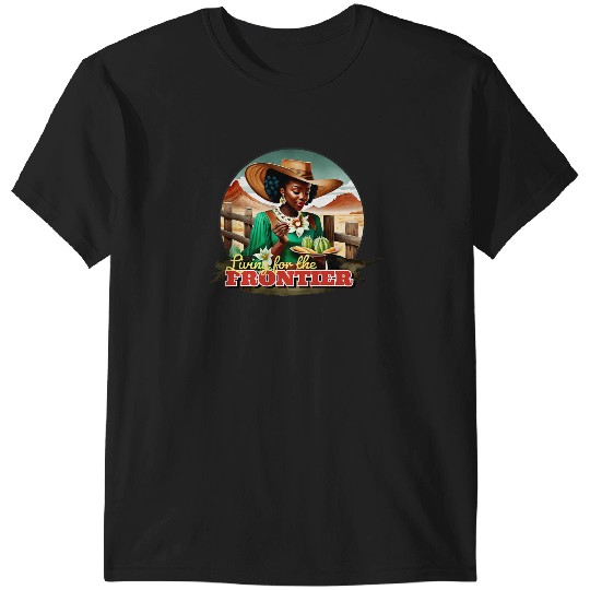 Discover Disney  Living for the Frontier Walt Disney World Disneyland Frontierland Magic Kingdom Tiana TShirt T-Shirts