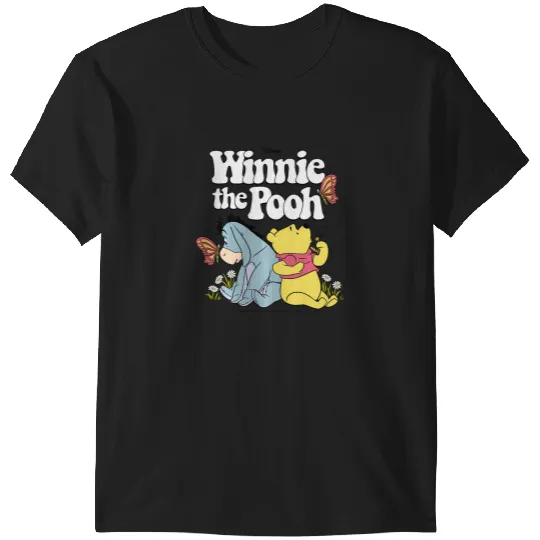 Disney Winnie The Pooh - Retro Eeyore And Pooh T-Shirts