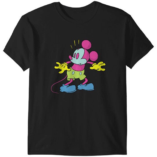 Discover Disney Mickey Mouse Surprise Behind You Retro Pop Art T-Shirts