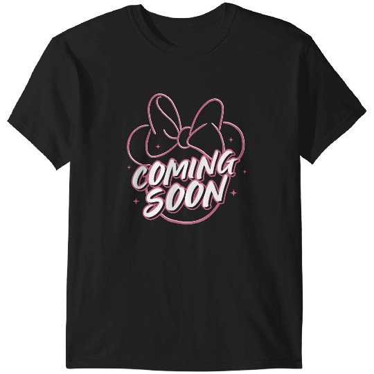 Discover Disney Minnie Mouse Coming Soon Future Baby Retro T-Shirts