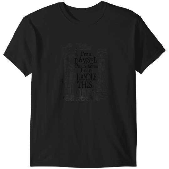 Discover Disney Hercules Meg Damsel Retro Quote Poster Premium T-Shirts