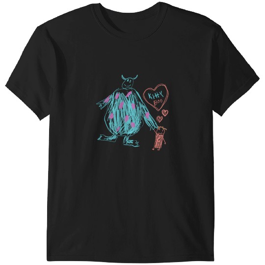 Disney And Pixars Monsters Inc. Sulley Kitty And Boo T-Shirts