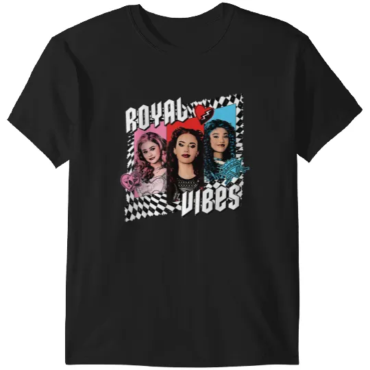 Disneyss Descendants 4 The Rise Of Red Trio Royal Vibes T-Shirts