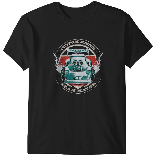 Discover Disney and Pixar’s Cars Custom Racer Team Mater Long Sleeve T-Shirts