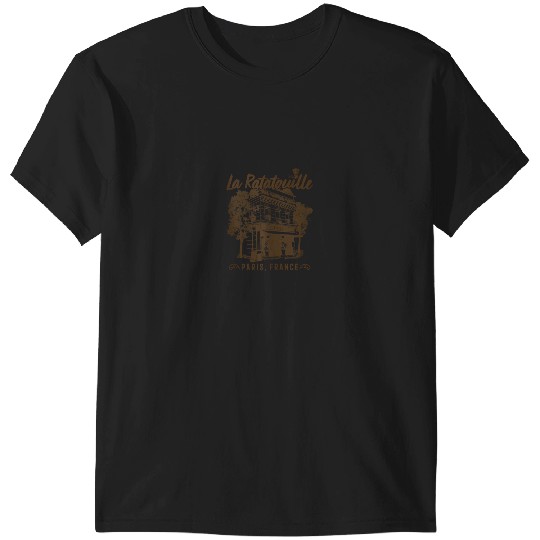 Disney Pixar Ratatouille Paris, France Vintage Restaurant Tank Top T-Shirts