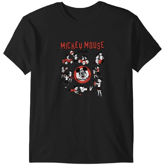 Discover Disney Mickey And Friends Mouseketeers Mickey Mouse Icons T-Shirts