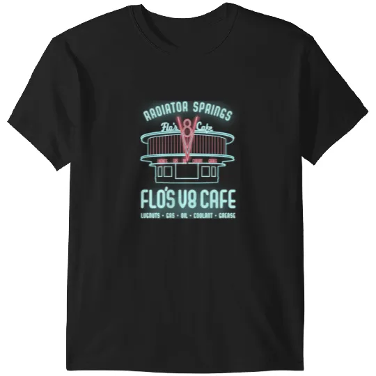 Discover Disney Pixar Cars Flo'S V8 Cafe Poster Hoodie T-Shirts
