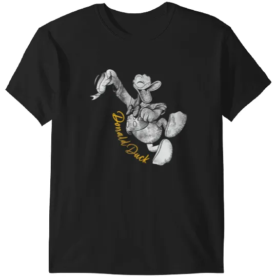 Disney Donald Duck Dance Classic Vintage Retro Distressed T-Shirts