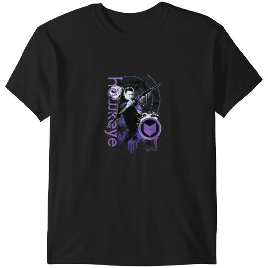 Marvel Hawkeye Disney Plus Target Paint Splatter T-Shirts